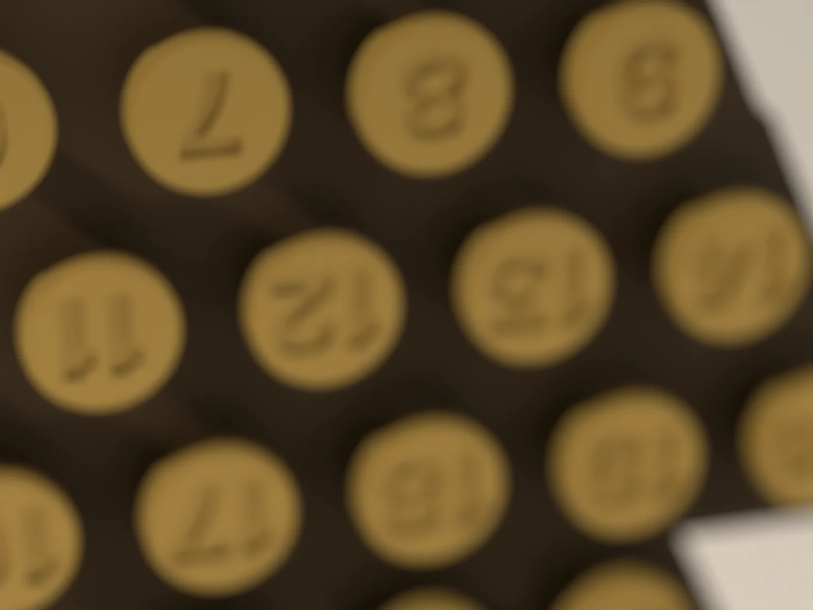 Advent Countdown Board, view 3