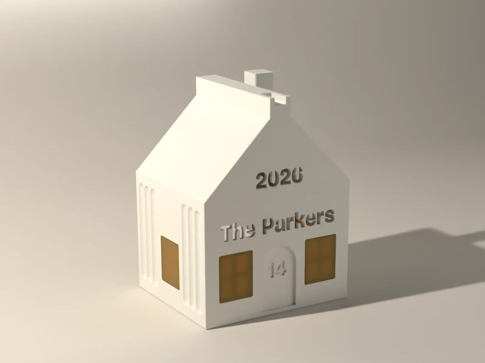 Our Home Village House, render