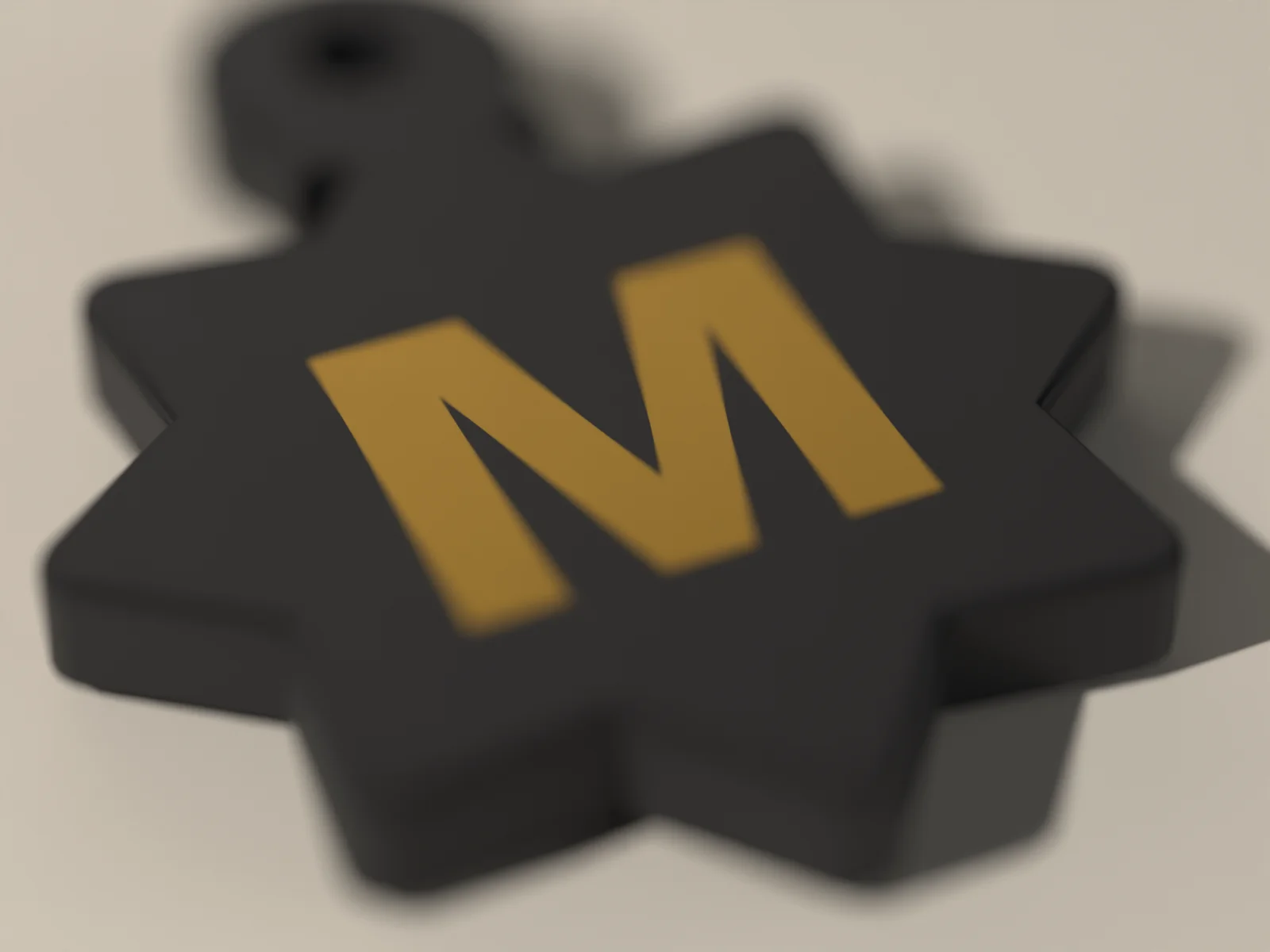 Keyed Charm, view 3