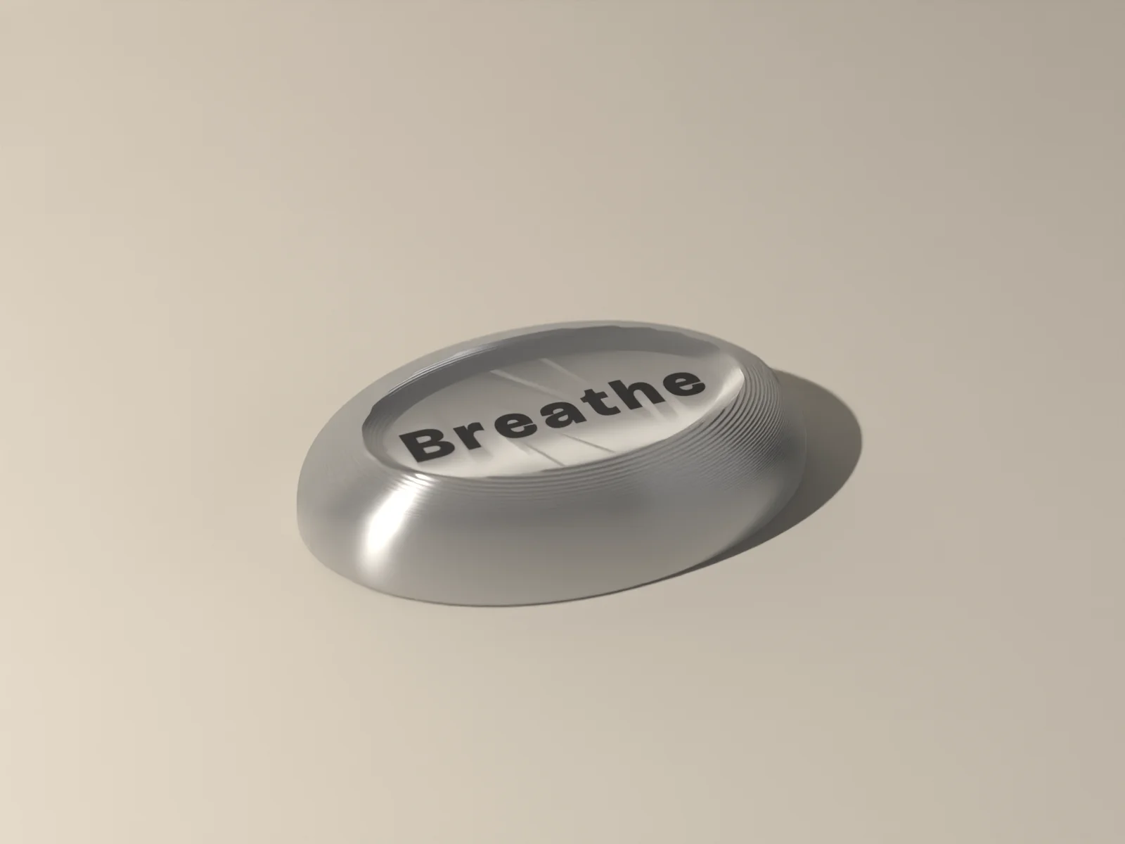 Worry Stone, render